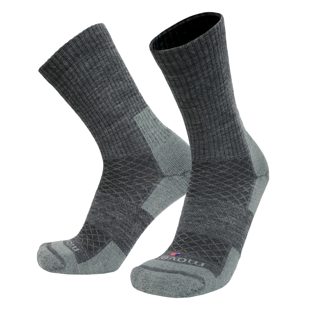 Movēre Navigator Gray Light Weight Wool Socks